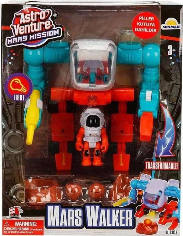 Toyfest Astro Venture Mars Harekatı Mars Walker Sesli Aracı - Image 1