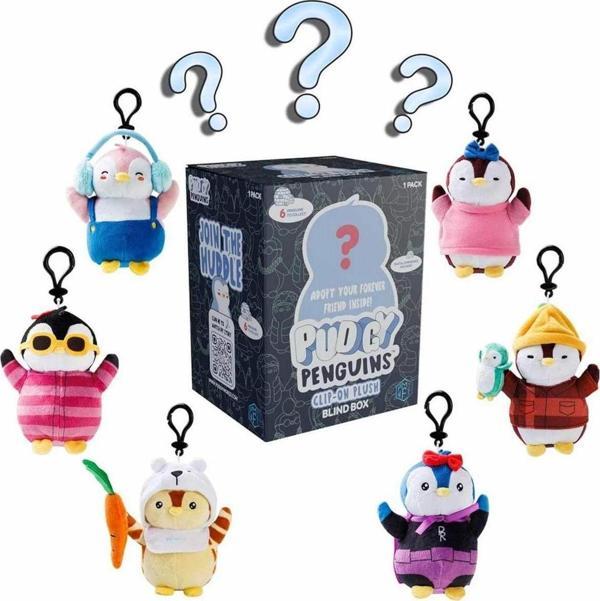 Toyfest Pudgy Penguins Anahtarlık Klipsi Sürpriz Paket - Image 1