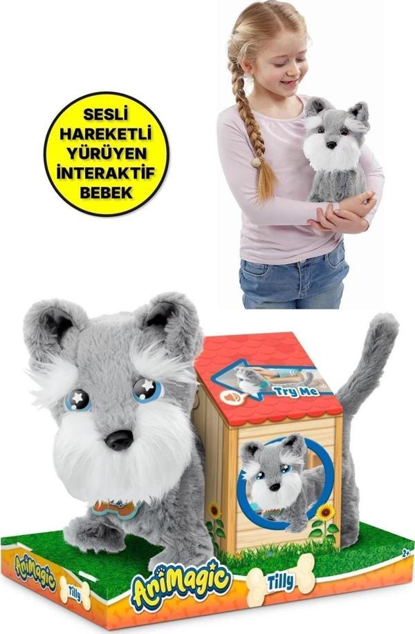 Toyfest Animagic Sesli Ve Hareketli Yürüyen Terrier Köpek Tilly - Image 1