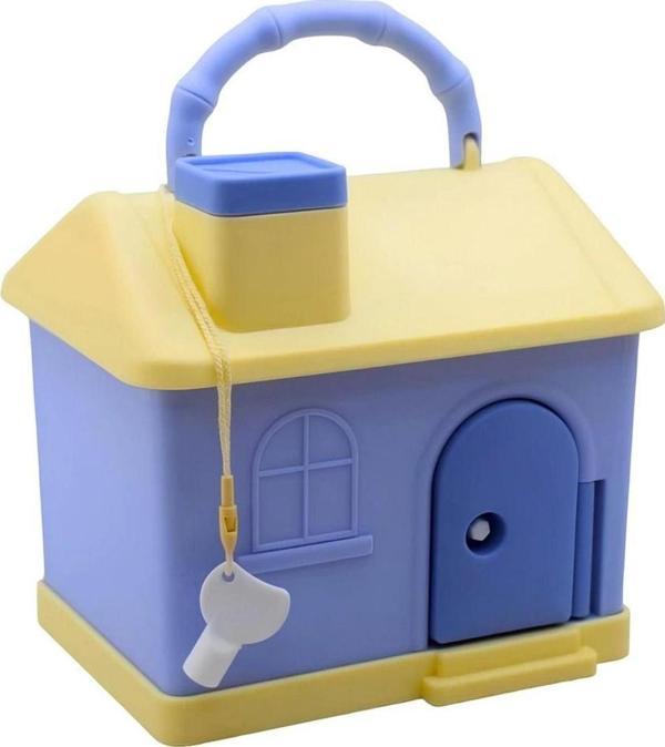 Toyfest Fırsat Byr Kilitli Plastik Ev Kumbara Yeni - Image 1