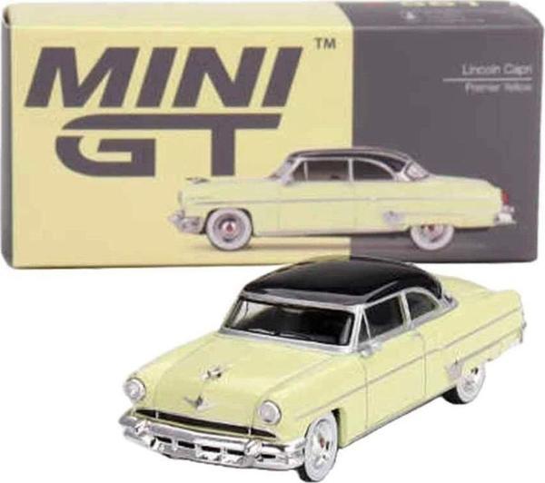 Toyfest Mini Gt 1:64 Lincoln Capri 1954 Premier Yellow - Image 1
