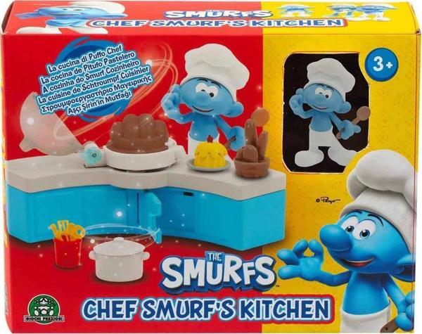 Toyfest Şirinler Figür Ve Mutfak Oyun Seti - 1 Adet - Image 1