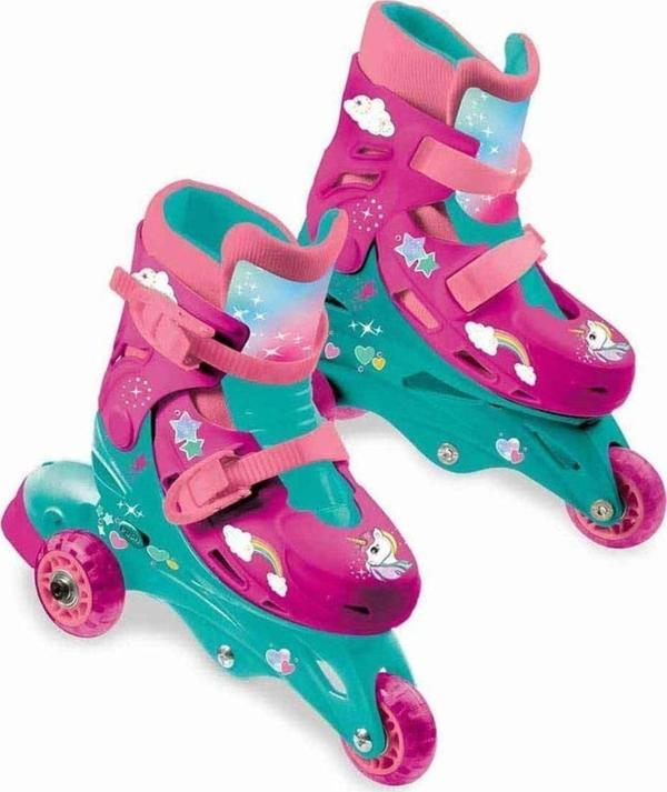 Toyfest Unicorn Desenli Inline 3 Tekerlekli Paten S/29/32 - Image 1