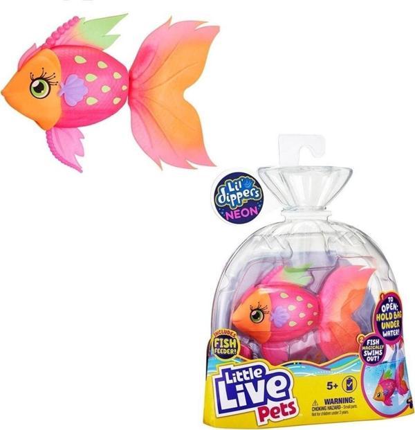 Toyfest Little Live Pets Yüzen Balıklar Seri 3 Tekli Paket Pippy Pearl - Image 1
