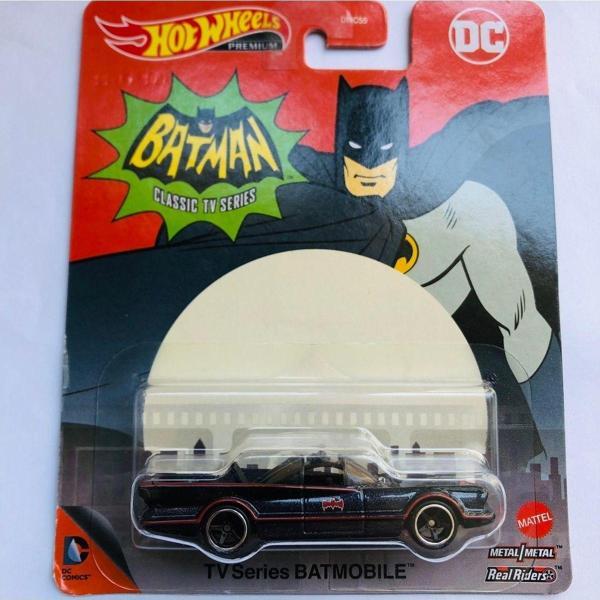 Toyfest Tv Series Batmobile Batman Arabası 1:64 Ölçek Hotwheels Premium Marka Dc - Image 1