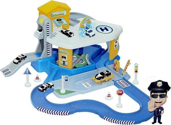 Toyfest Polis Garaj Seti Mega Pist - Image 1