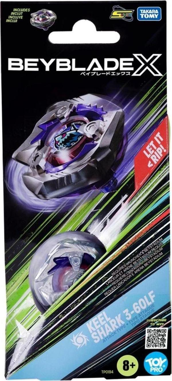 Toyfest Beyblade Top Keel Shark 3-60Lf - Image 1