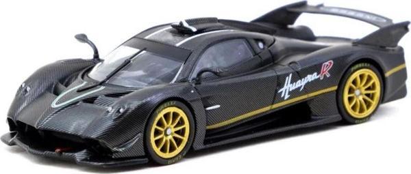 Toyfest Tarmac Works 1/64 Pagani Huayra R Matt Black Carbon Fiber - Image 1