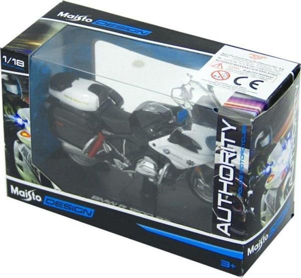 Toyfest Maisto 1:18 Polis Motorsikleti - Image 1