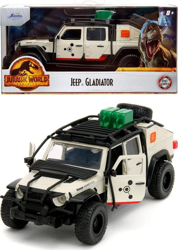 Toyfest Jada Jurassic World Jeep Gladiator Die Cast Koleksiyonluk Metal Model Araba - 10 Cm - Image 1