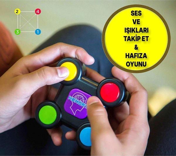 Toyfest Sesli Ve Işıklı Hafıza Oyunu - Ses Ve Işıkları Takip Et - Image 1