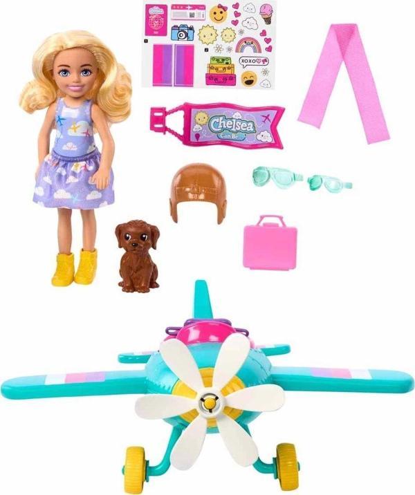 Toyfest Model Bebek Chelsea'Nın Pervaneli Mini Uçağı - Image 1