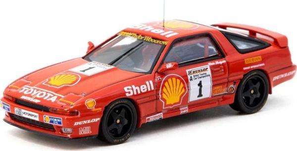 Toyfest Tarmac Works 1/64 Toyota Supra Turbo (Ma70) Btcc 1988 Chris Hodgetts Koleksiyonluk Metal Model Araba - Image 1