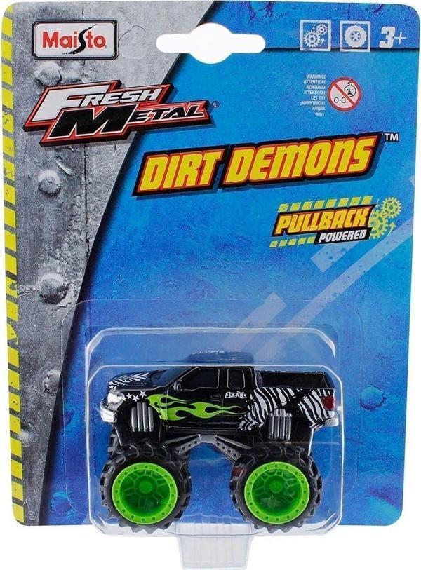 Toyfest Maisto Dirt Demons Off Road Warrior Oyuncak Araba - Image 1