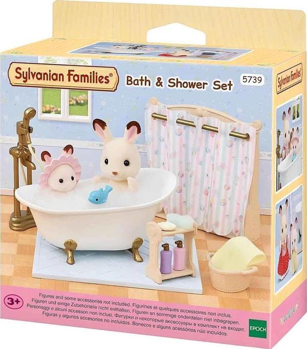 Toyfest Sylvanian Families Banyo Ve Duş Seti 5739 - Image 1