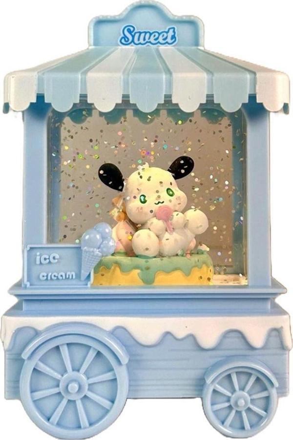 Toyfest Kar Küresi Yeni Yıl Yılbaşı Hediyelik Plastik Dondurma Arabası Llm-Hdy0112 - Image 1