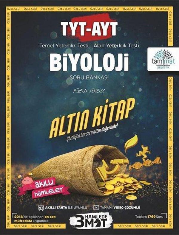 TYT-AYT Biyoloji Soru Bankası - Tammat  Yayıncılık - Image 1