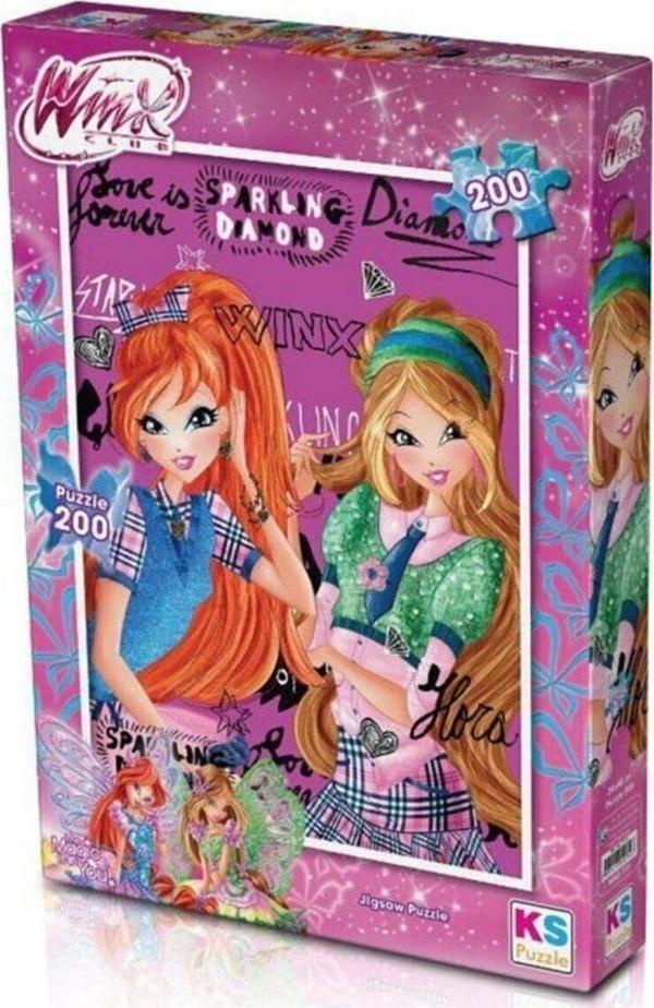Toyfest 200 Parça Winx Club Puzzle - Image 1