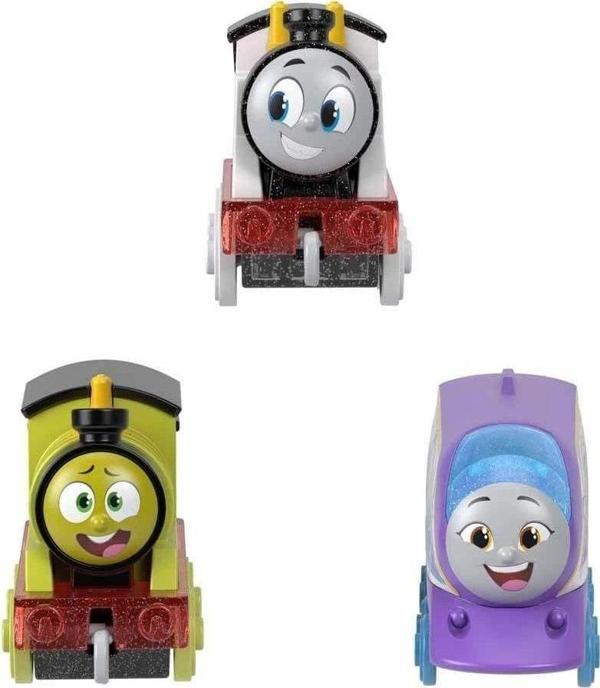 Toyfest Thomas Ve Arkadaşları Renk Değiştiren Küçük Trenler 3'Lü Paket - Image 1