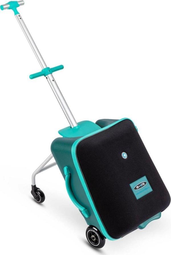 Toyfest Micro Ride On Luggage Eazy Scooter Bagaj Çanta Forest Green - Image 1