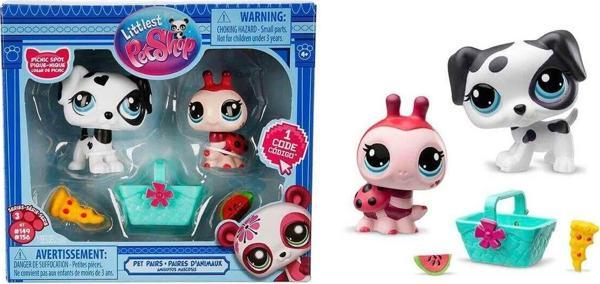 Toyfest Lps Miniş 2’Li Figür Seti Seri 3 No:156-149 Dalmaçya Köpeği Ve Uğur Böceği - Image 1
