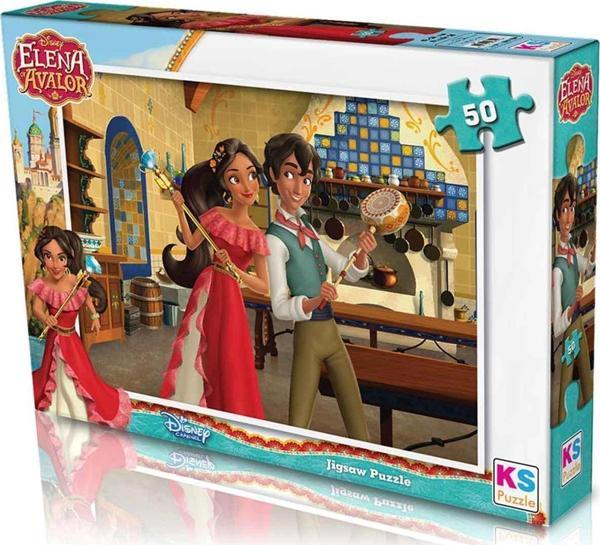 Toyfest Ks Elena Avalor 50 Parça Puzzle - Image 1