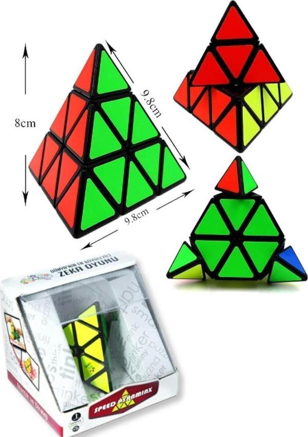 Toyfest Speed Zeka Küpü Piramit Akıl Küpü Rübik Küp Speed Küp - Image 1