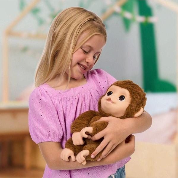 Toyfest Little Live Pets Sesli İnteraktif Yavru Gerçekçi Maymun 50 Den Fazla Ses Çıkarıyor - Image 1