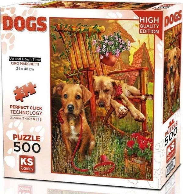 Toyfest Ks Games Up And Down Time Puzzle 500 Parça 20067 - Image 1