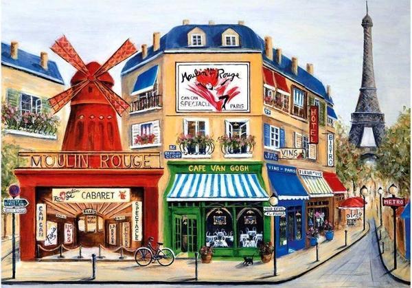 Toyfest Ks Moulin Rouge 2000 Parça Puzzle - Image 1
