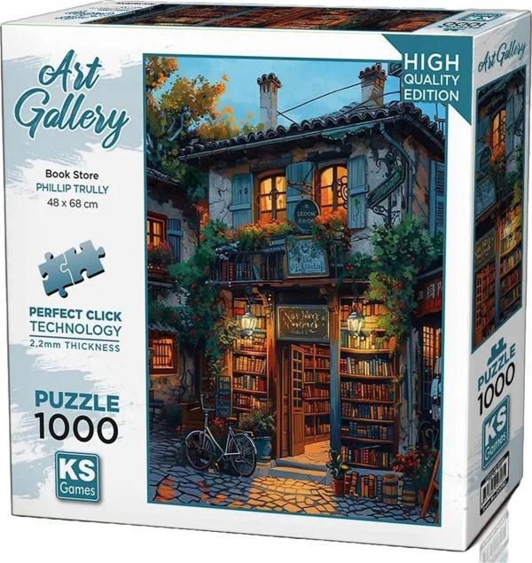 Toyfest Ks Games Book Store Puzzle 1000 Parça 20790 - Image 1