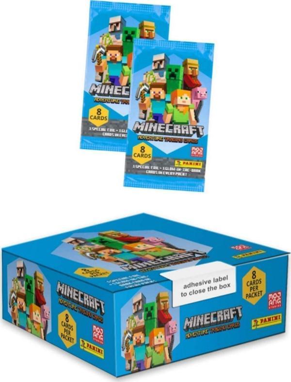 Toyfest Panini Minecraft Trading Kart - 2 Paket - Image 1
