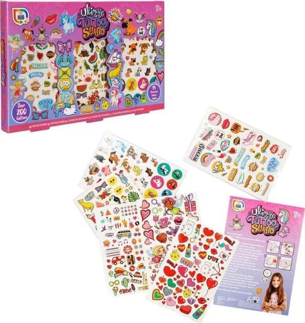 Toyfest Renkli Dövme Seti 200 Den Fazla Set - Image 1