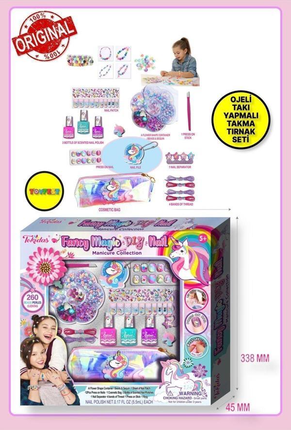 Toyfest Tokidas Fancy Magic D.I.Y Nail Manicure Collection - Sihirli Tırnak Manikür Koleksiyonu - Image 1
