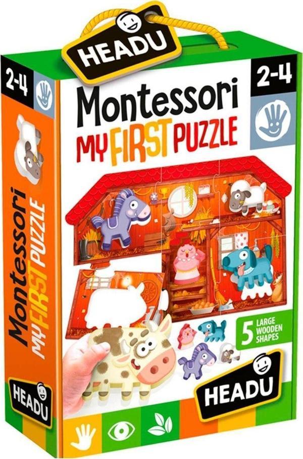 Toyfest Montessorı Fırst Puzzle The Farm (2-4 Yaş) - Image 1