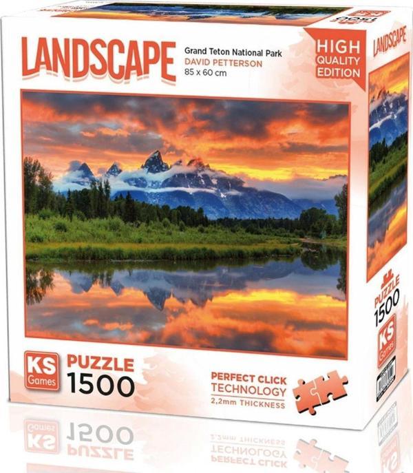 Toyfest Ks Games Grand Teton National Park Puzzle 1500 Parça 22037 - Image 1