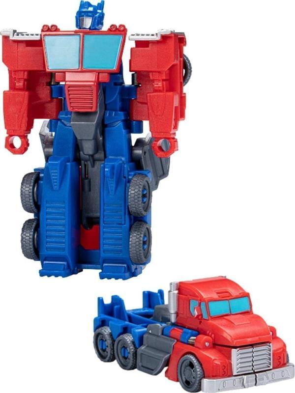 Toyfest Transformers Earthspark Tek Adımda Dönüşebilen Robot Araba Optimus Prime Karakter Figür 10 Cm - Image 1