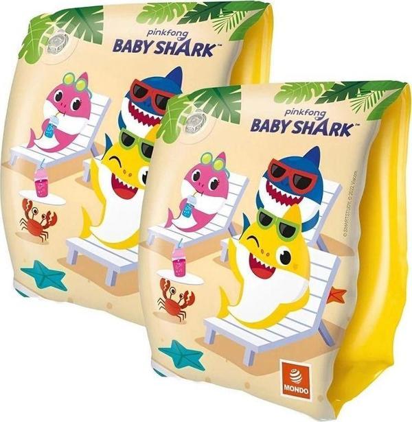 Toyfest Baby Shark Figürlü Deniz Havuz Çocuk Yüzücü  Kolluk 15X23 Cm - Image 1