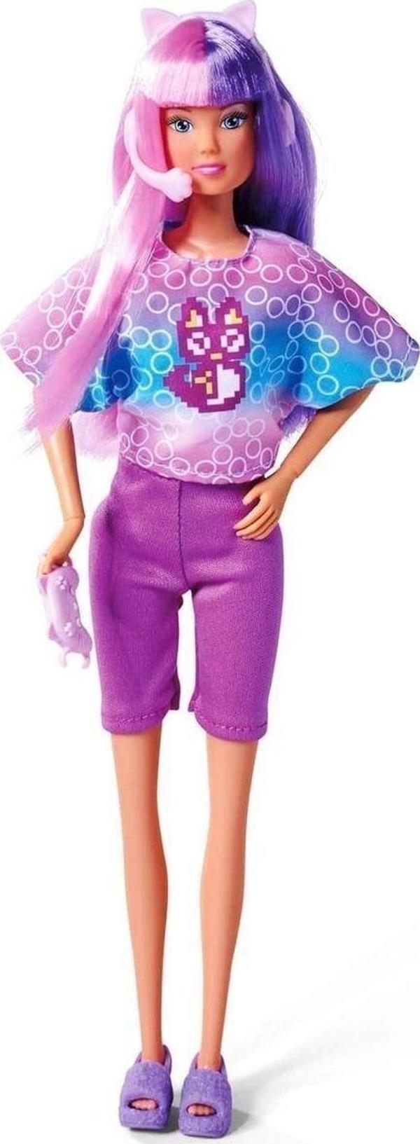 Toyfest Steffi Love Gamer Girl Konsol Oyunu Oynayan Model Bebek - Image 1