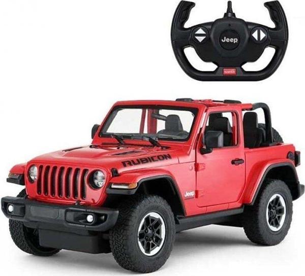 Toyfest Rastar 1:14 Kumandalı Jeep Wrangler Rubicon Açılır Kapı - Image 1