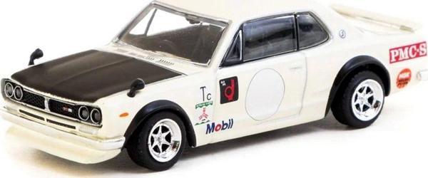 Toyfest Tarmac Works 1/64 Skyline Ht 2000Gt-R White Koleksiyonluk Metal Model Araba - Image 1