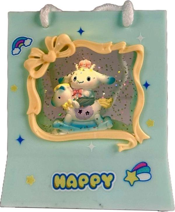 Toyfest Kar Küresi Yeni Yıl Yılbaşı Hediyelik Plastik Alışveriş Poşeti Llm-Hdy0049 - Image 1