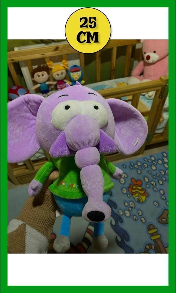 Toyfest Kral Şakir Çizgi Film Karakteri Necati Figür Uyku Arkadaşı Yumuşak Peluş Oyuncak - 25 Cm - Image 1