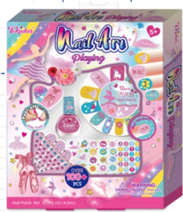 Toyfest Tokidas Nail Art Playing - Balerin Temalı Tırnak Oyun Sanatı - Image 1