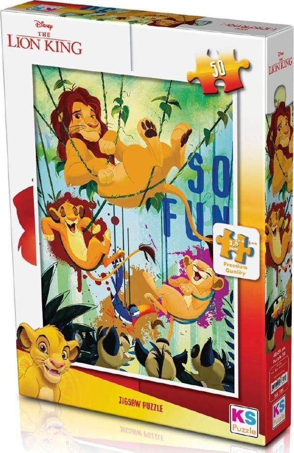 Toyfest Ks Lion King 50 Parça Puzzle - Image 1