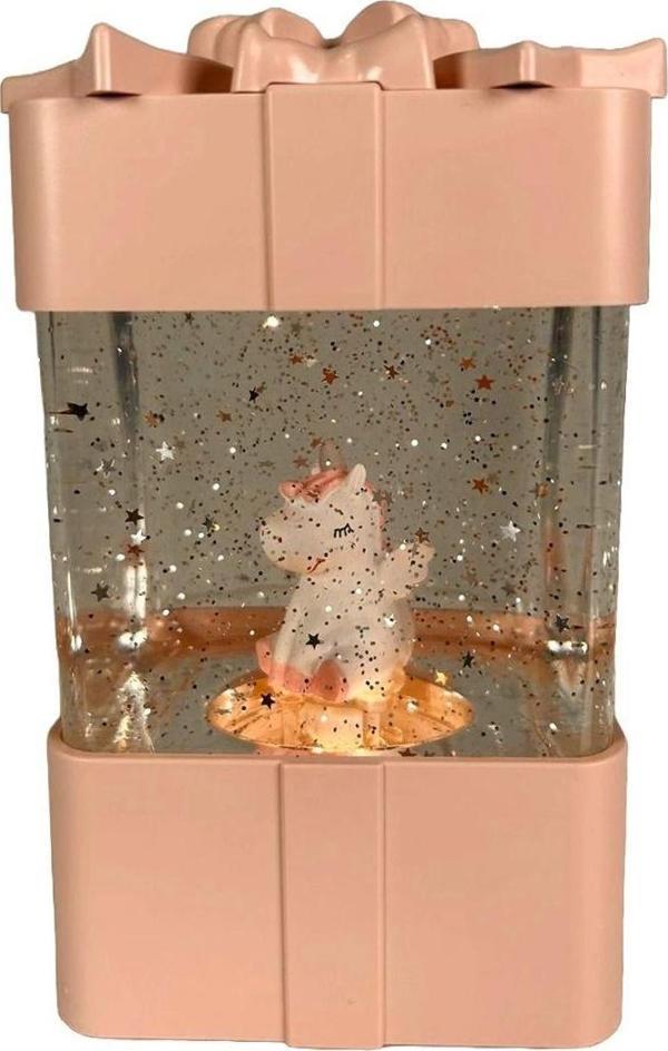Toyfest Plastik Kare 2025 Yılbaşı Yeni Yıl Hediyelik Kar Küresi Llm-Hdy0377 - Image 1