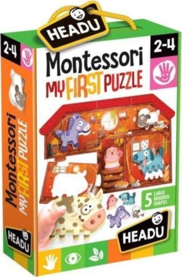 Toyfest Montessori Fırst Puzzle The Farm 2 4 Yaş - Image 1