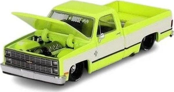 Toyfest Mini Gt 1/64 Chevrolet Silverado Kaıdo Yellow V1 - Image 1