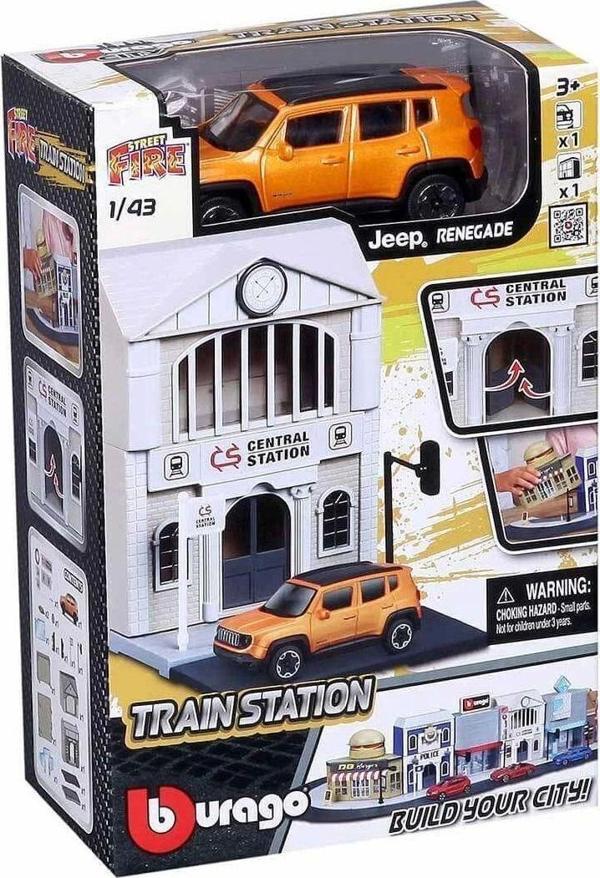 Toyfest Bburago City Street Fire City Oyun Seti - Image 1