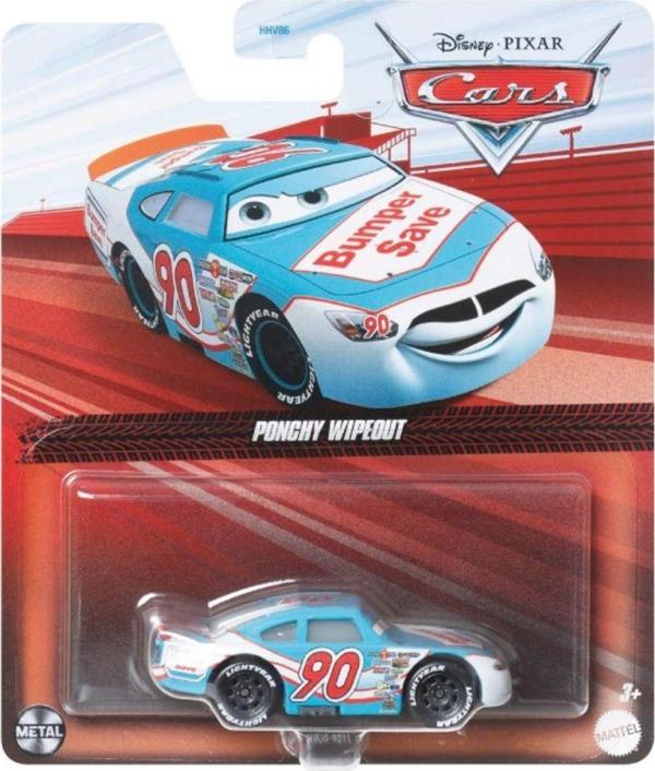 Toyfest Disney Cars Arabalar Filmi 1/55 Ölçek Tekli Karakter Araçlar Gkb38 Ponchy Wipeout - Image 1